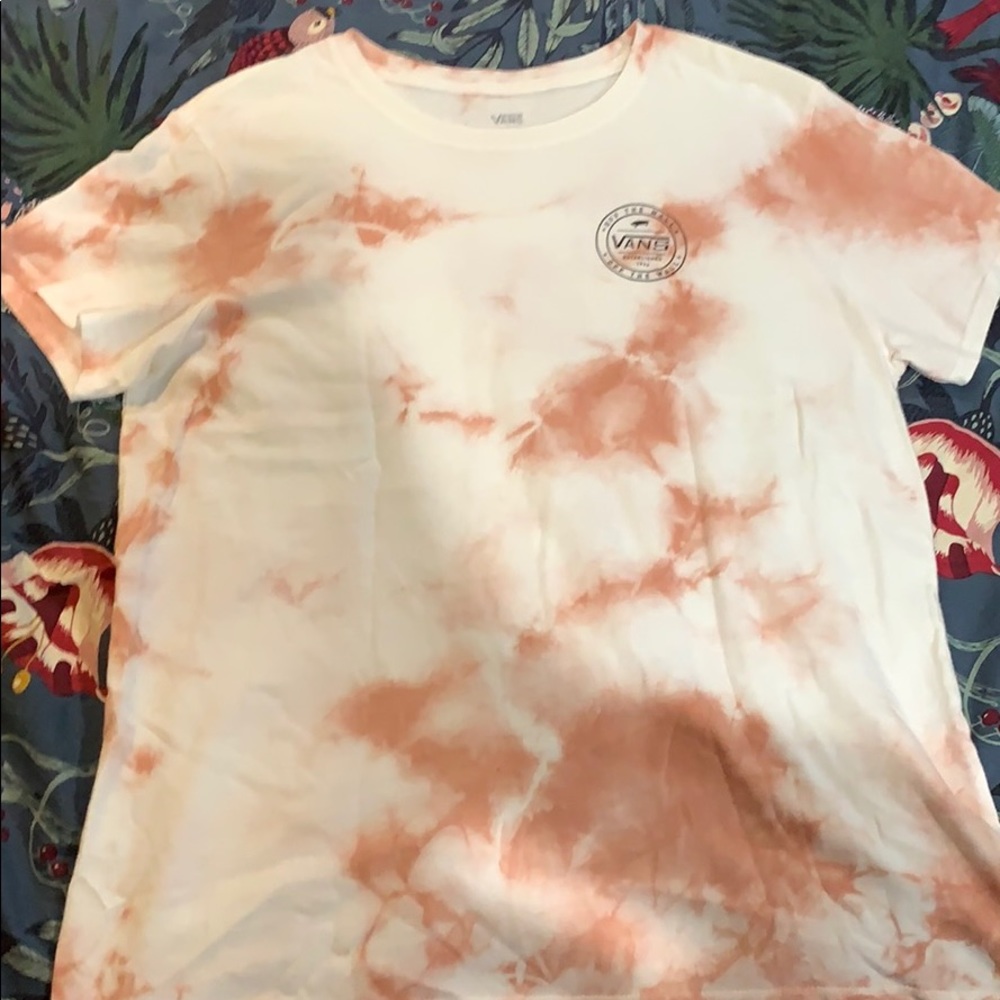 Tie dye vans T-shirt